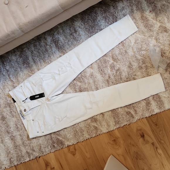Express White Mia Legging Jeans - Picture 9 of 9